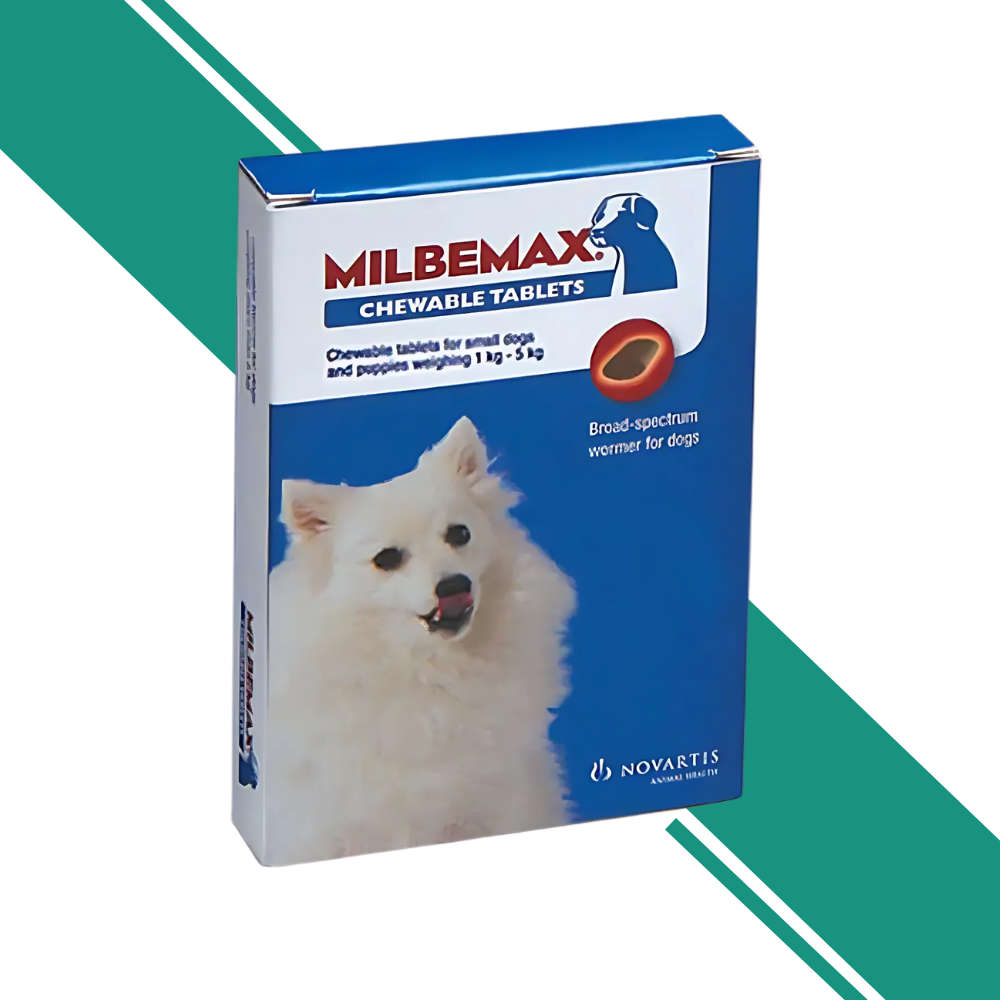 Milbemax Chewable Tablets for Small Dogs and Puppies